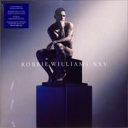 Front View : Robbie Williams - XXV (transparent blue 2LP) Indie Store Edition - Columbia /194399218518_indie