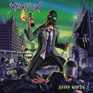 Front View : Xentrix - SEVEN WORDS (GREEN TRANSLUCENT VINYL) (LP) - Listenable Records / 1084655LIR