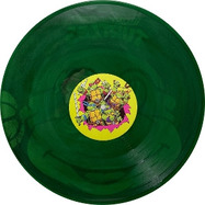 Front View : Teenage Mutant Ninja Turtles - LET S KICK SHELL (Green Translucent VINYL EP) - ENJOY THE RIDE / ETT26