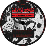 Front View : Richie Blacker - SNAKE ALTAR (RED VINYL) - Break The Future / BTF003
