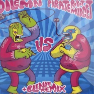 Front View : Dilemn vs. Pirate Robot Midget - AUDIO FIGHT EP 2 - Big Splash Records / bsr002