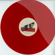 Front View : Raudive - GLASS HEARTS (CLEAR RED VINYL) - Thema / Thema026