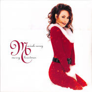 Front View : Mariah Carey - MERRY CHRISTMAS (RED 180G LP) - Columbia / 88875127161