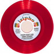 Front View : Tommy Stewart - FULTON COUNTY LINE (RED 7 INCH) - Izipho / ZP53