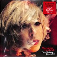 Front View :  Marianne Faithfull - GIVE MY LOVE TO LONDON (LIM.180 GR.RED VINYL) (LP) - Naive / BLV 7864LP