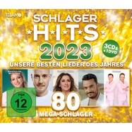 Front View : Various - SCHLAGER HITS 2023 (CD + DVD) - Telamo / 405053895433