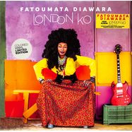 Front View : Fatoumata Diawara - LONDON KO (LTD BLUE 2LP) - 3eme Bureau / 05243641