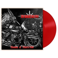 Front View : Blood God / Debauchery - DEMONS OF ROCK N ROLL (LTD. RED VINYL) (LP) - Massacre / MASLR 1262
