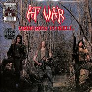 Front View : At War - ORDERED TO KILL (CAMOUFLAGE SPLATTER) (LP) - High Roller Records / HRR 376LP3SP