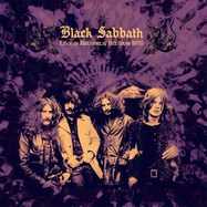 Front View : Black Sabbath - LIVE IN BRUSSELS 1970 (GTF 180GR MARBLED PURPLE - Red River Exports / AVALP 012