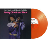 Front View : Bob Andy & Marcia Griffiths - YOUNG GIFTED AND BLACK (Orange LP) - MUSIC ON VINYL / MOVLP3901