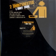 Front View : 2 Uninterested - I DON T CARE (THE 2009 REMIXES) - Dance Your Ass Off! / dyao-001
