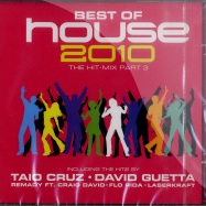 Front View : Various Artists - BEST OF HOUSE 2010 THE HIT-MIX PART 3 (CD) - TBA Records / tba9847-2