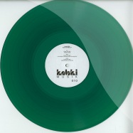 Front View : James Mile - EASE THE PAIN EP (GREEN VINYL) - Kaluki Musik / Kaluki010