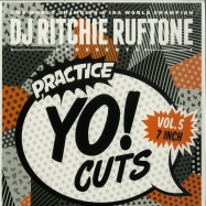 Front View : DJ Ritchie Ruftone - PRACTICE YO! CUTS VOL. 5 (ORANGE 7 INCH) - Turntable Training Wax / TTW008-C