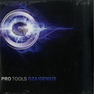 Front View : GZA / Genius - PRO TOOLS (BLUE 2LP) - Babygrande / BBGLP1065