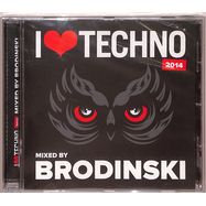 Front View : BRODINSKI - I LOVE TECHNO 2014 (CD) - Music Man / MMCD041