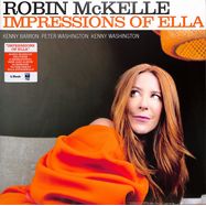Front View :  Robin McKelle - IMPRESSIONS OF ELLA (BLACK VINYL) (LP) - Naive / BLV 8072LP