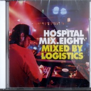 Front View : Various - HOSPITAL MIX.8 - MIXED BY LOGISTICS (CD) - Hospital / nhs159cd