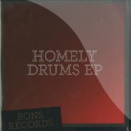 Front View : Various Artists - HOMELY DRUMS EP (10 INCH) - Bons Records / BR002