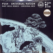 Front View : Push - UNIVERSAL NATION (BART SKILS REMIX)(SPECIAL GOLD EDITION) - BONZAI VINYL / BV2019011G