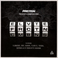 Front View : Friction - PRESENTS COMBINATIONS (CLEAR VINYL) - Elevate / ELA056