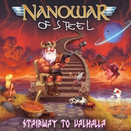 Front View : Nanowar Of Steel - STAIRWAY TO VALHALLA (RE-ISSUE) 2LP BLUE+CD (3LP) - Napalm Records / NPR968VINYL