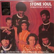 Front View : Various / Stone Soul - THE ORIGINS OF SLY AND THE FAMILY STONE (LP, ORANGE TRANSPARENT VINYL) - Regrooved Records / RG-005Orange