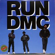 Front View : Run DMC - TOUGHER THAN LEATHER (BLUE LP) - Profile Records / PRO-1265