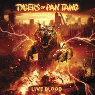Front View : Tygers Of Pan Tang - LIVE BLOOD (2LP) - Target Records / 1187691