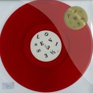 Front View : Twins - LOVE IS A LUXURY (CLEAR RED VINYL) - CGI Records / Geographic North / cgi006/gn16