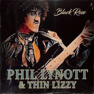 Front View : Phil Lynott & Thin Lizzy - BLACK ROSE (LP) (- GELB -) - Laser Media / 1151961