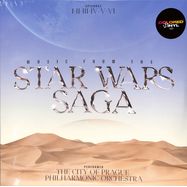 Front View : The City Of Prague Philharmonic Orchestra - MUSIC FROM THE STAR WARS SAGA (CLEAR VINYL) (LP) - Diggers Factory / DFLP25