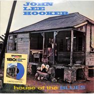 Front View : John Lee Hooker - HOUSE OF THE BLUES (COLORED BLUE VINYL) - Waxtime In Color / 950740