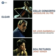 Front View : Du Pre,Jacqueline/Baker,Janet/Barbirolli,J./LSO / Edward Elgar - CELLOKONZERT/SEA PICTURES (LP) - Parlophone Label Group (PLG) / 9029587188