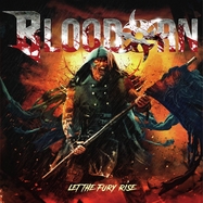 Front View : Bloodorn - LET THE FURY RISE(ORANGE / BLACK MARBLED) (LP) - Reaper Entertainment Europe / 425569850035