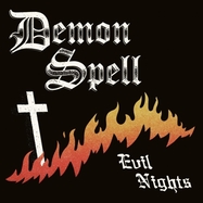 Front View : Demon Spell - EVIL NIGHTS (LP) - Dying Victims Productions / 198588019115