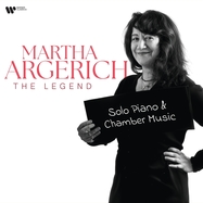 Front View : Martha Argerich - THE LEGEND-SOLO PIANO&CHAMBER MUSIC (LP) - WARNER CLASSICS / 502173258385