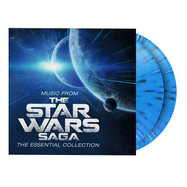 Front View : Robert Ziegler - MUSIC FROM THE STAR WARS SAGA (Hyperspace blue splattered  2LP) - MUSIC ON VINYL / MOVATS272