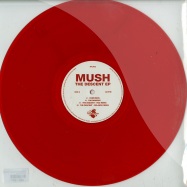 Front View : Mush - THE DESCENT EP (ROLANDO / ROD RMXS) (CLEAR RED VINYL) - Technorama / trltd2