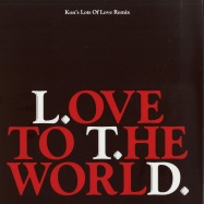 Front View : L.T.D. - LOVE TO THE WORLD (KONS LOTS OF LOVE REMIX) - KONtemporary / KON003-12