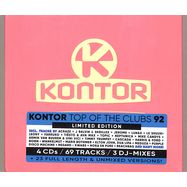 Front View : Various - KONTOR TOP OF THE CLUBS VOL.92 (4CD) - Kontor Records / 1027750KON