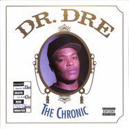Front View : Dr. Dre - THE CHRONIC (STANDARD BLACK 140GR 2LP) - Interscope / 5509996