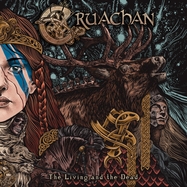 Front View : Cruachan - THE LIVING AND THE DEAD (BLACK VINYL) (2LP) - Despotz Records / DZLP096