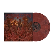 Front View : Cannibal Corpse - CHAOS HORRIFIC (BURNED FLESH MARBLED) (LP) - Sony Music-Metal Blade / 03984160437