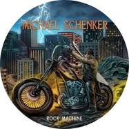 Front View : Michael Schenker - ROCK MACHINE (12INCH PICTURE LP) (LP) - Laser Media / 1154341