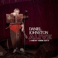 Front View : Daniel Johnston - ALIVE IN NEW YORK CITY (CLEAR LP) - Joyful Noise Recordings / 00161288