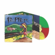Front View : Pepper - KONA TOWN (GREEN, RED, YELLOW VINYL) (LP) - Volcom Entertainment / 196292688177