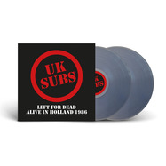 Front View : UK Subs - LEFT FOR DEAD - ALIVE IN HOLLAND 1984 (CLEAR 2LP) - Audioplatter / 00161663