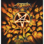 Front View : Anthrax - WORSHIP MUSIC (2LP) (ORANGE VINYL) - Nuclear Blast / 2736121661